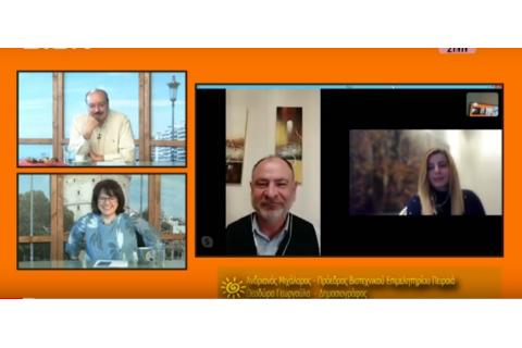  Συνέντευξη του Προέδρου Ανδριανού Μιχάλαρου στην εκπομπή Ξυπνάμε μαζί